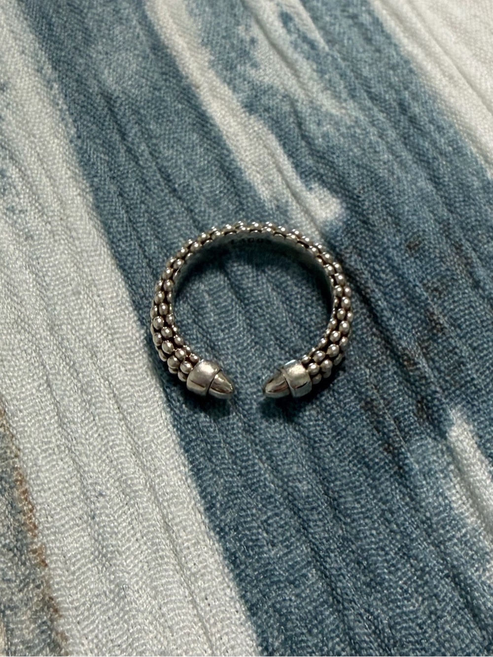 Lagos Signature Caviar Versa Ring